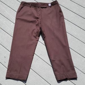 Harve Benard Wool Cropped Pants